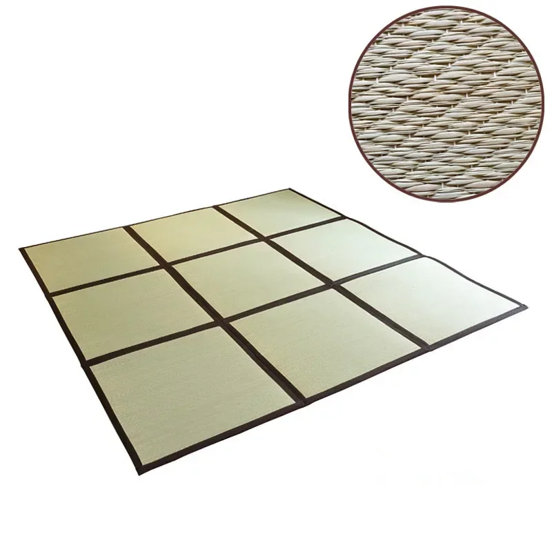 Tatami Mat Rush - Teppich-Bodenmatte Rush Tatami-Matte, Einheits-Bodenlaken, leicht, für