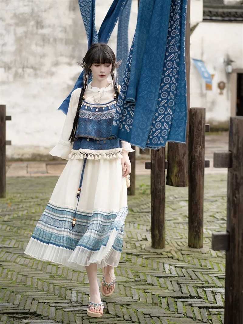 Indigo Dye Kit - Neuer chinesischer Stil [Indigo Färben Qianzhai]
