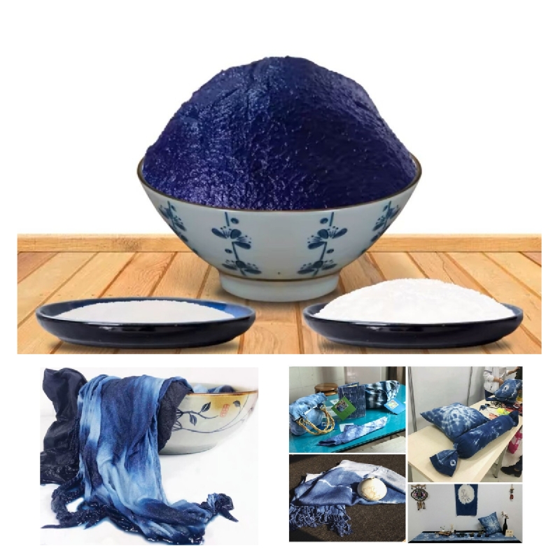 Indigo Dye Kit - Natürlicher Gemüse farbstoff Indigo schlamm DIY