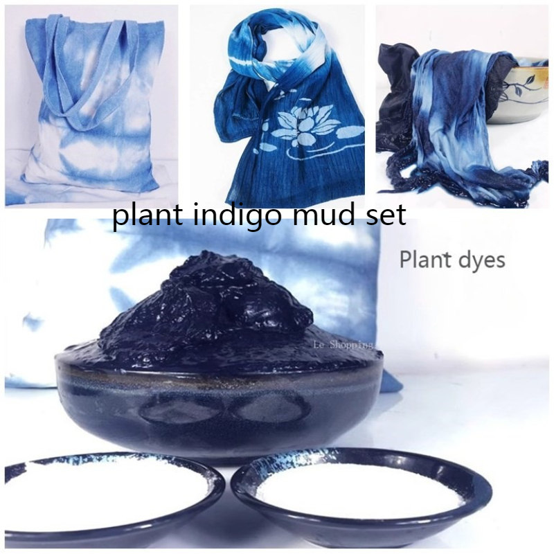 Indigo Dye Kit - Indigo Mud Tie-Dyeing Dye Set/nicht kochende