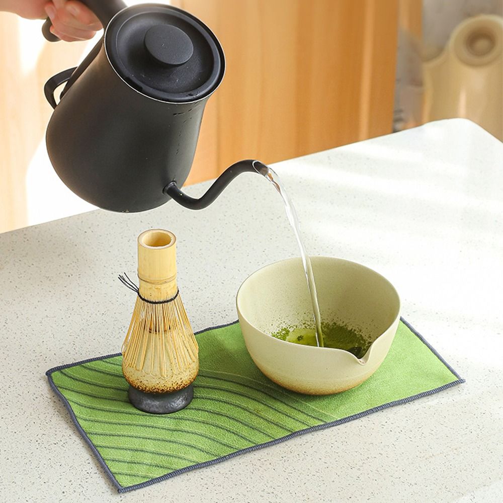 Bamboo Whisk Chasen - 4PCS Neue Bambus Keramik Japanische Matcha