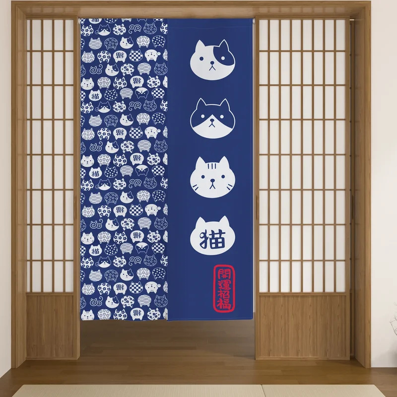 VIKAMA Türvorhang im japanisch – Noren Curtain Doorway Bewertung und Preis
