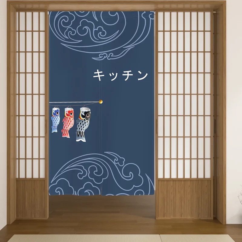 VIKAMA Türvorhang im japanisch – Noren Curtain Doorway Bewertung und Preis