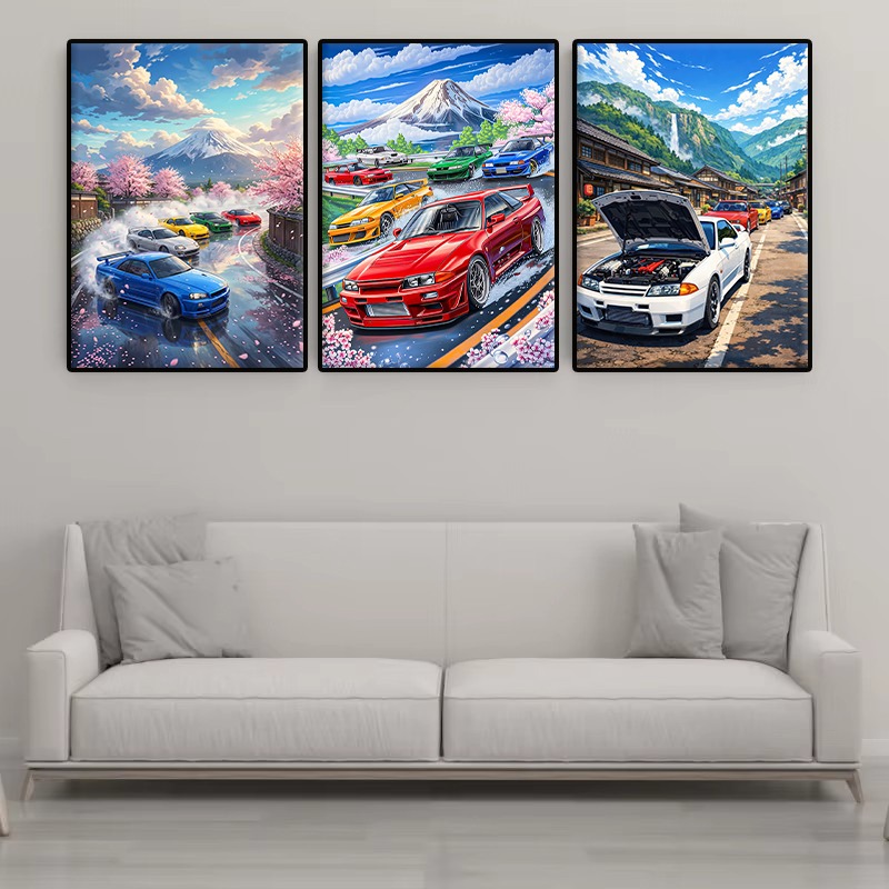 Anime Japanische JDM Auto GTR  – Japanese Living Lifestyle Bewertung und Preis