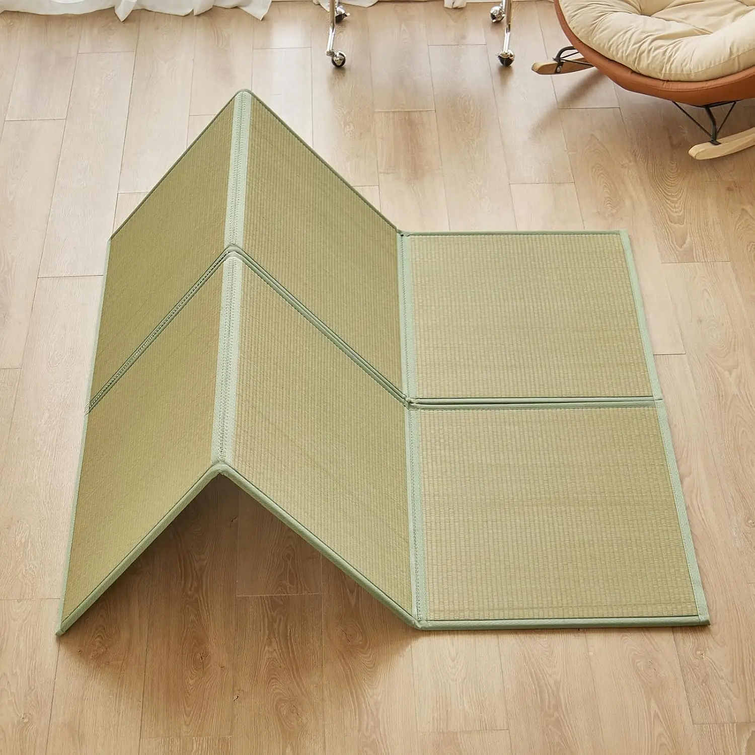 Natürliche Rush-Gras-Bodenmatt – Tatami Mat Rush Bewertung und Preis