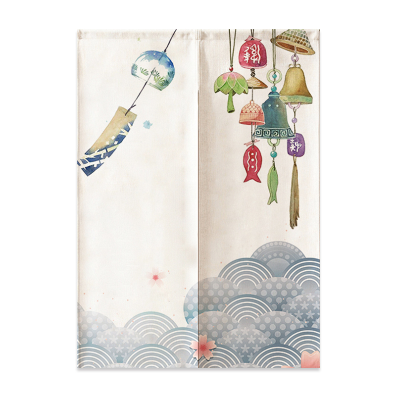 Japanische Leinen Tür Vorhang  – Noren Curtain Doorway Bewertung und Preis