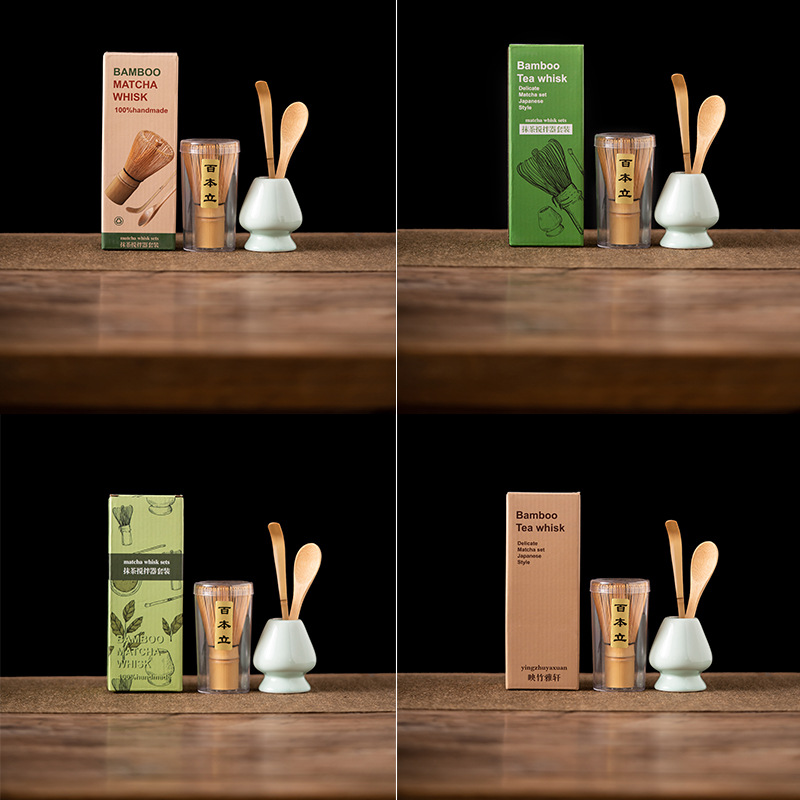 4-teiliges Bambus-Matcha-Schne – Bamboo Whisk Chasen Bewertung und Preis