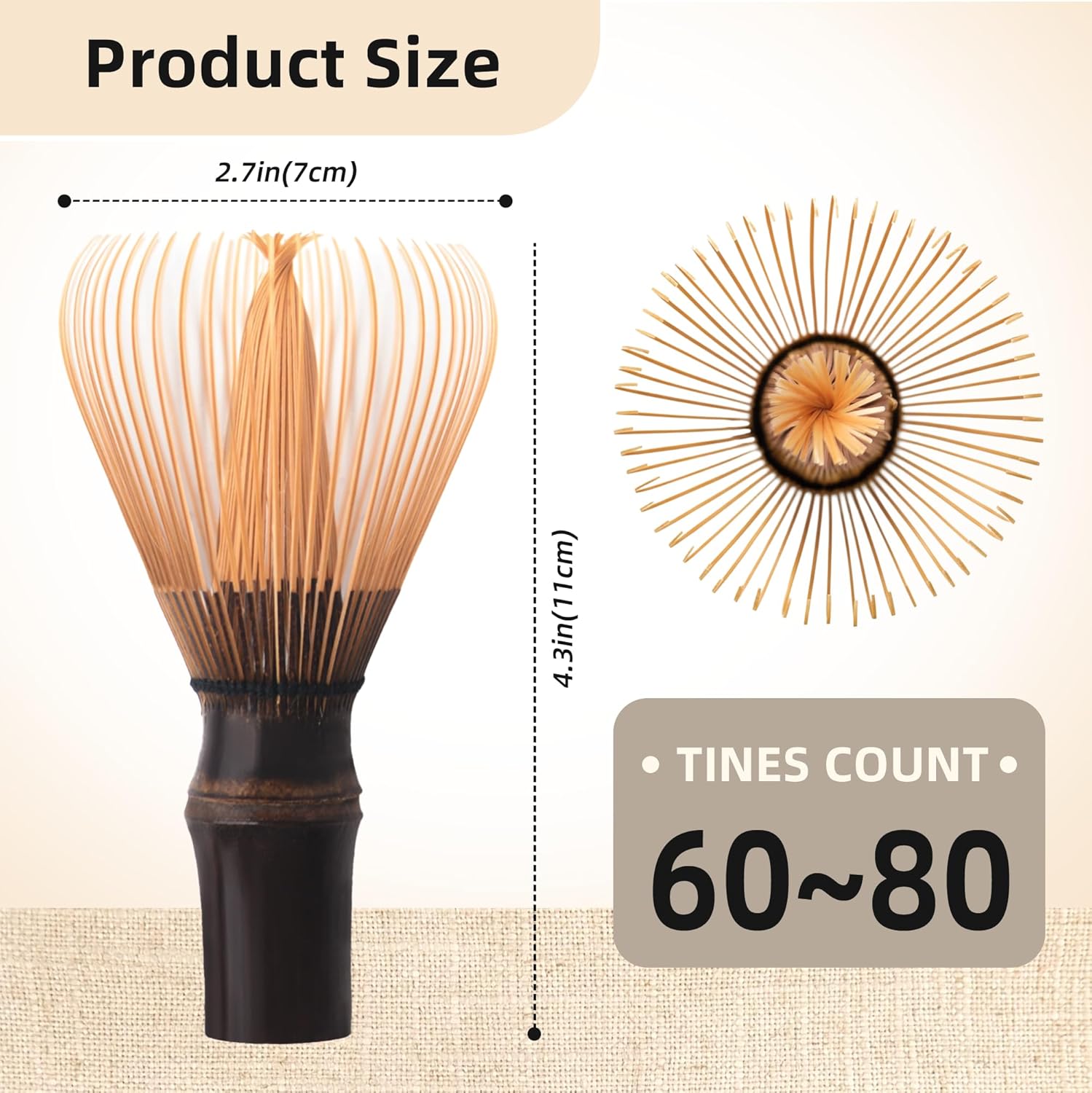 Shin Chasen handgefertigter Ba – Bamboo Whisk Chasen Bewertung und Preis