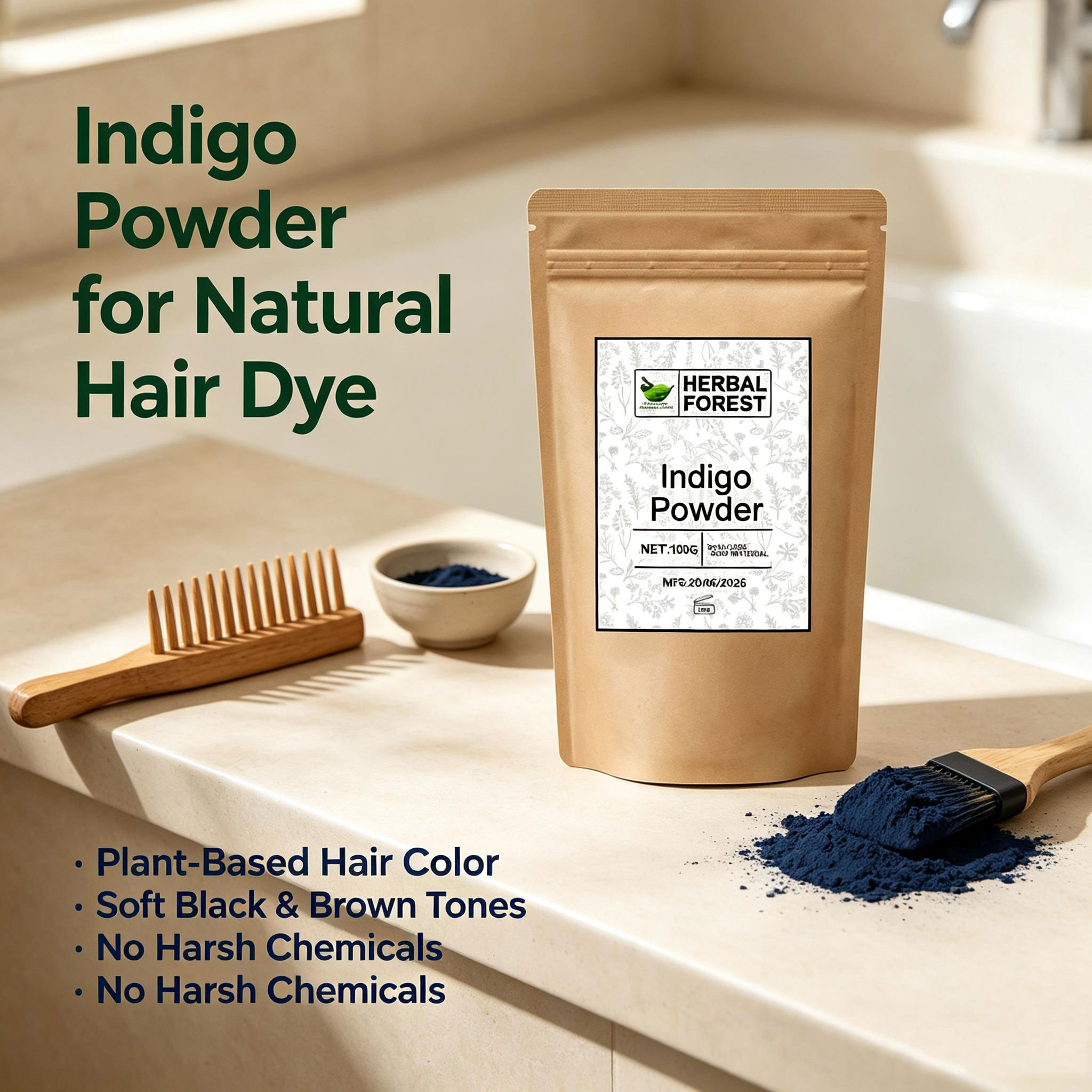 Indisches reines natürliches P – Indigo Dye Kit Bewertung und Preis