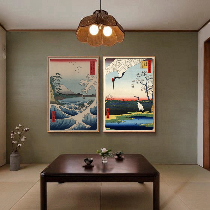 Japanische Drucke Wandkunst Le – Japanese Living Lifestyle Bewertung und Preis
